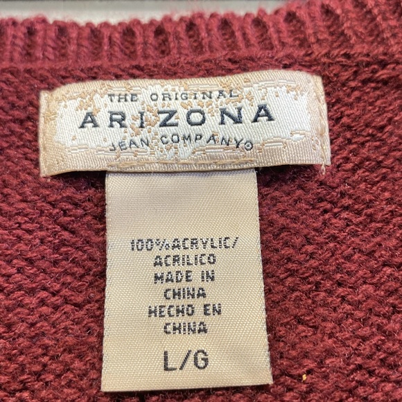 The Original Arizona Jean Company long sleeveless sweater size large - Picture 2 of 2